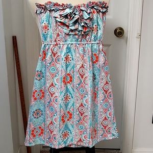 Judith March strapless dress